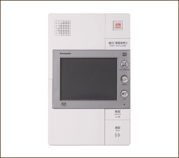 画像表示機能付きハンズフリーインターホン