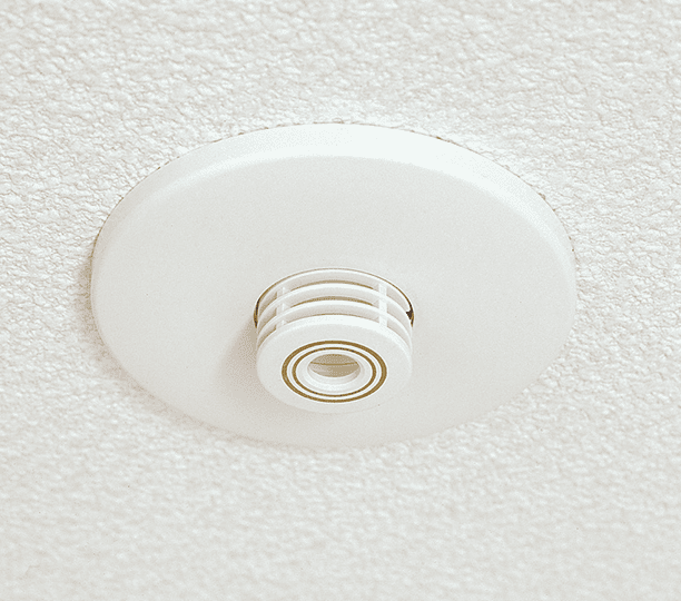 キッチンに熱感知器を設置